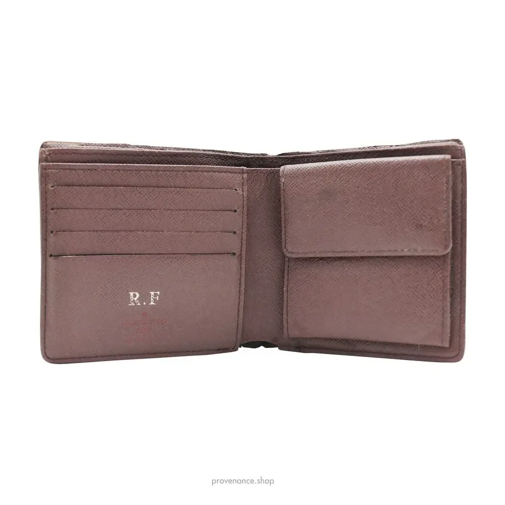 🔴 Louis Vuitton Marco Wallet - Damier Ebene